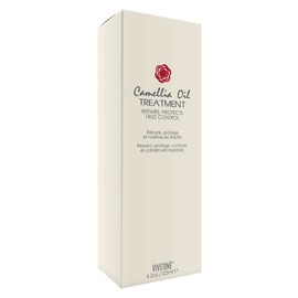 Vivitone Camellia Oil Treatment 4.2 oz. - Anti-Frizz and Protects Hair from Heat Styling, Softens, tames flyaways and adds shine, All Hair Types