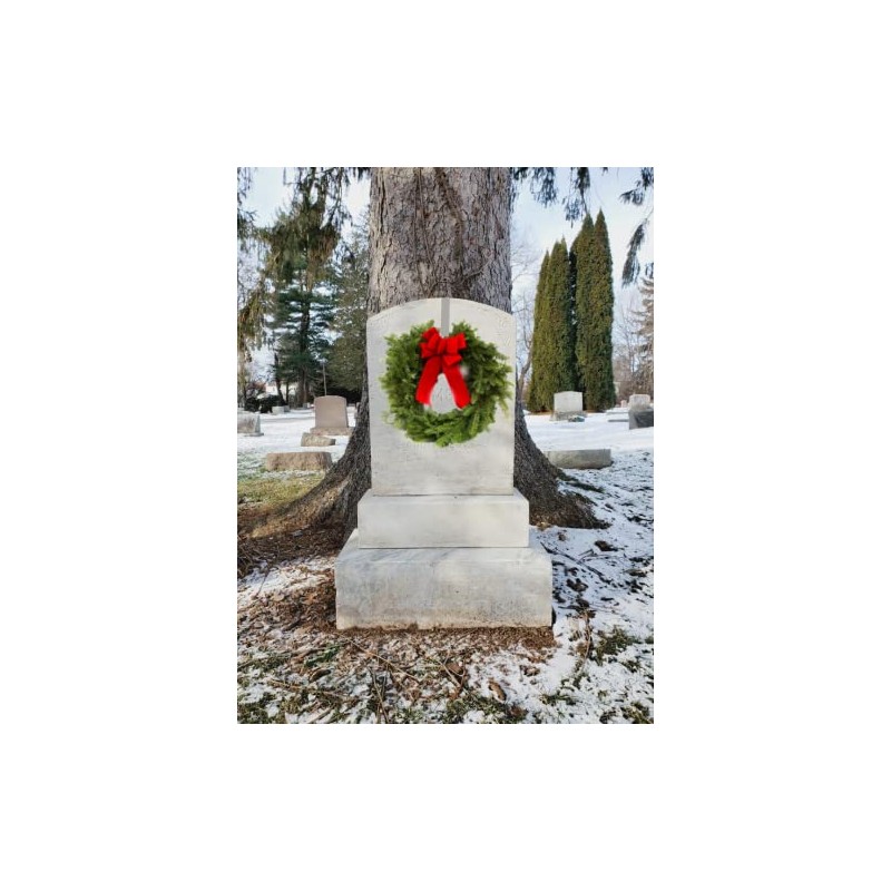 Headstone Wreath Holder Hanger 2-Pack, Solid Aluminum, Adjustable, Will Not