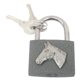 Horse Head Engraved Padlock Love Lock Wedding Anniversary Valentines Gift Unity Lock Free Engraving 185