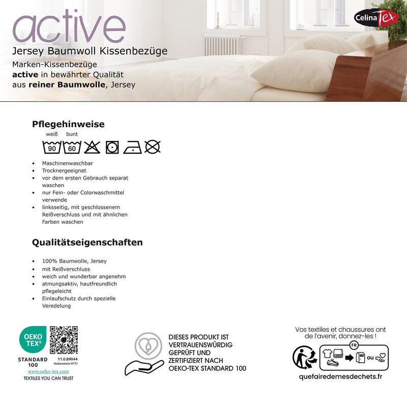 CelinaTex Active Decorative Cushion Cover Double Pack Set 40 x