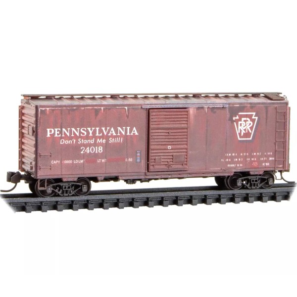Micro-Trains Micro Trains N Scale ~ Weathered 40' Boxcar ~