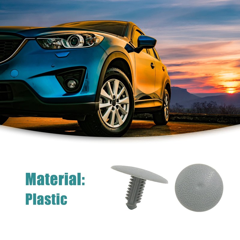 ACROPIX Rivet Fastener Retainer Push Clip Nylon Door Fender Bumper