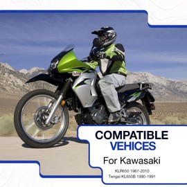 Radiator Reservoir & Cap Kit for Kawasaki KLR650 1987-2010 Tengai KL650B 1990-1991 43078-1083