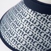 Mariclaire 715912 Women's UV Cell Monogram Pattern Sun Visor, navy,