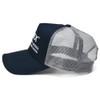 AVIREX 7300 Number Ring Embroidered Mesh Cap, dark navy