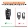 FT FUNTOR Golden Edge Black and White Key Holder, 2