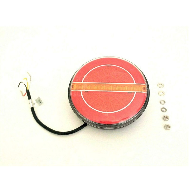 2 x LED Rear Light Diameter 140 Position Light Brake