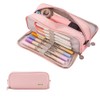 Canvas Pencil Case Large Capacity Pencil Cases Pencil Pouch with