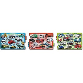 Apollo Step Panoramic Puzzle 24-167 Ganbarujidosha, 8/12/16 Piece Puzzle for Children