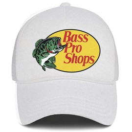 Fishing Hat for Men Women,Funny Trucker Hat Adjustable Baseball Hat Casual Sun Hat for Fishing,Father Gift White, White