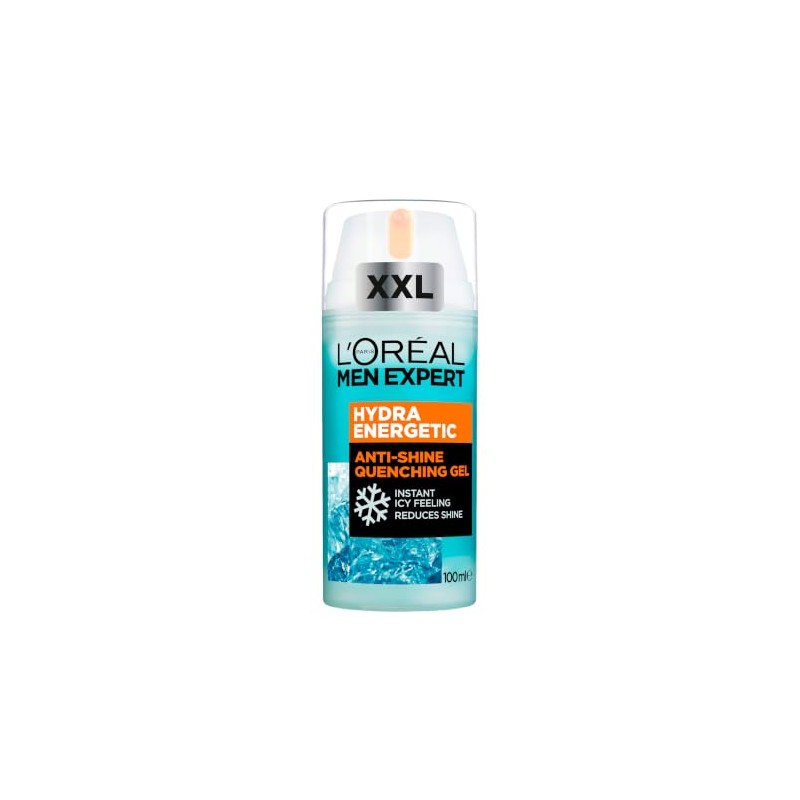 L'Oréal Men Expert Hydra Energetic Anti-Shine Face Moisturiser Gel 100ml