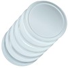 Plastic Can Lids for #10 Cans, 6-Pack, BPA-Free, Reusable Snap-Tight