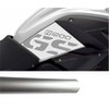 2 Stickers Compatible with Motorcycle R 1200 GS 2008-2012 White