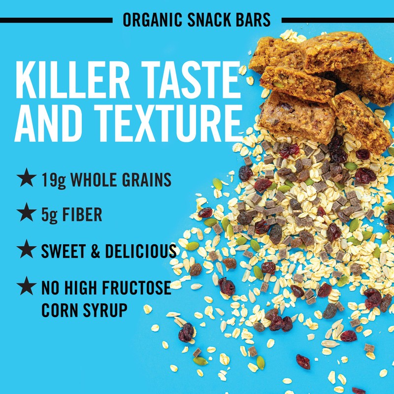 Dave's Killer Bread Trail Mix Crumble Organic Snack Bars, 4