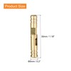 uxcell 18Pcs Invisible Brass Barrel Hinge, 30x5mm Concealed Hinges, Folding