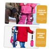 TOVINANNA 4Pcs Lost Glove Clips for Reusable Elastic Mittens Holders
