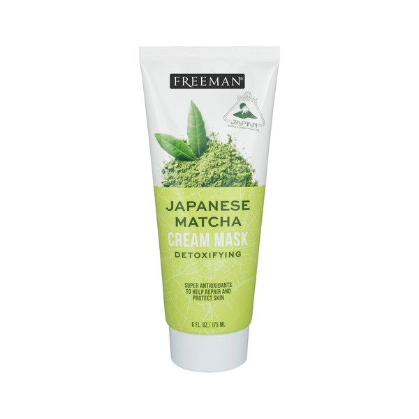Freeman Exotic Blends Detoxifying Japanese Matcha Cream Facial Mask, 6