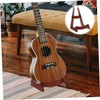 Kisangel Guitar Support Stand Portable Wooden Guitar Rack Durable Stable