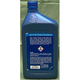 Sierra NEW GENUINE SIERRA 18-9500-2 MARINE TC-W3 2-CYCLE ENGINE OIL 1qt.