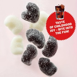 Guatemalan Gummy Candy Bulk 1 lb – Cola Gummies, Gelatin Based, Soft and Chewy, Penguin Shaped, in Resealable Bag