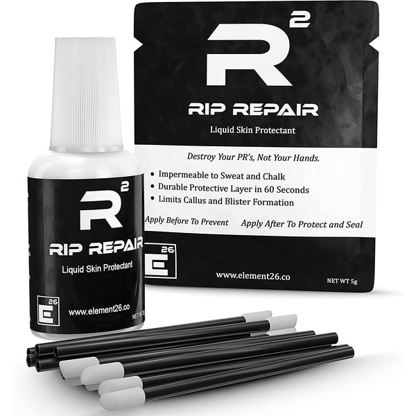 Rip Repair Liquid Bandage for Sports, Gymnastics, Functional Fitness, WODs, Weight Lifting, Olympic Lifting - Liquid Skin Protectant - Creates a Durable Protective Barrier - Callus Repair