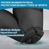DGYAO Knee Calf Guard Support Pads Protector Padded Compression Sports