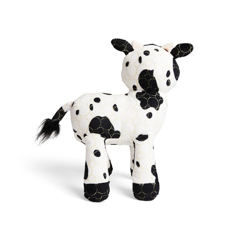 Leaps & Bounds Tough Cow Dog Toy, Medium