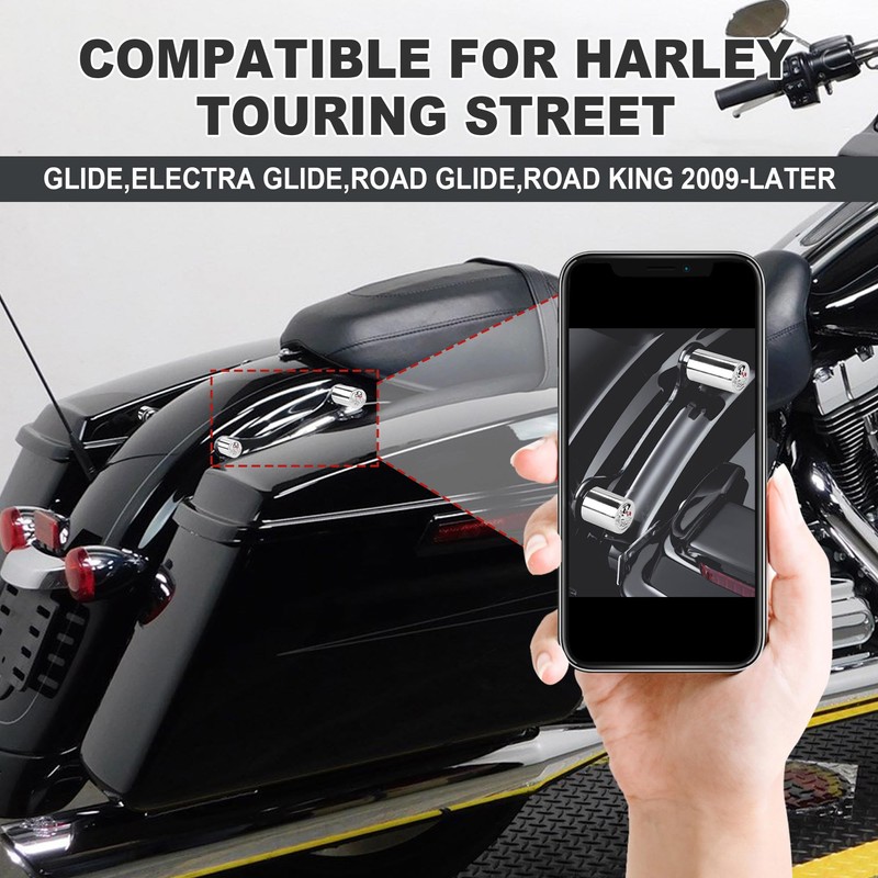 4 Point Docking Hardware Cover for Harley Touring Electra Glide