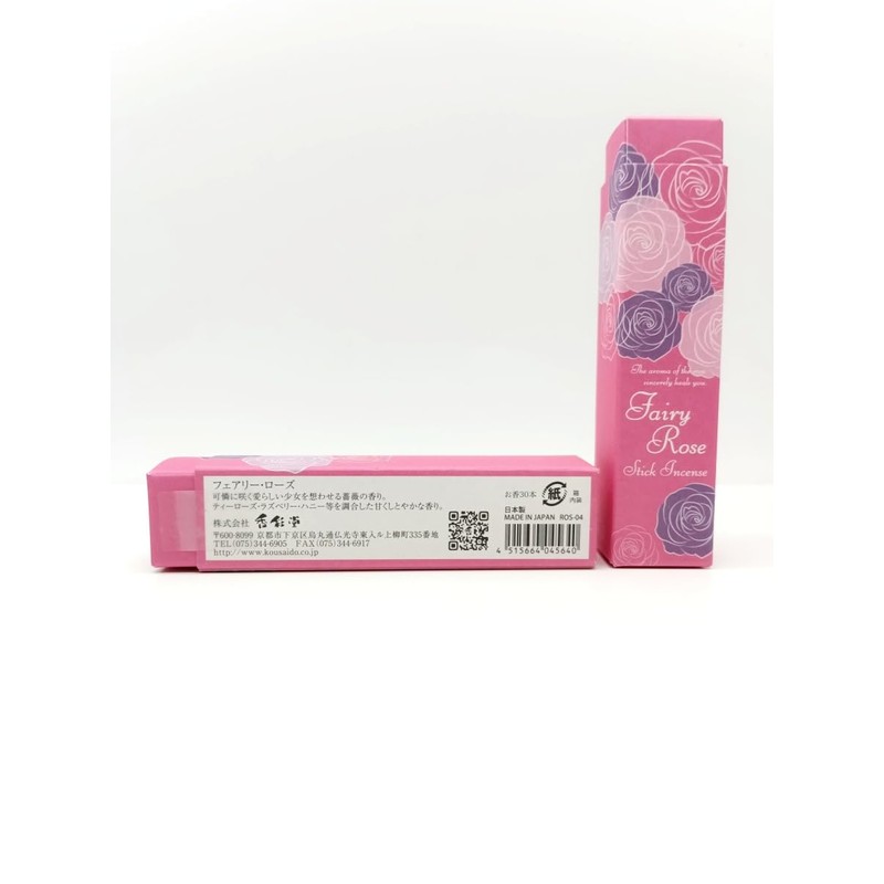 Rose Incense Stick Type Fairy Rose Scent 30 Pieces