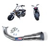 Exhaust for Massimo Mini Bike MB100 Mini Bike Off-Road Motorcycle.
