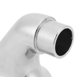 Boat Hand Rail Fitting 2.64 X 1.97 X 2.20in 316 Stainless Steel Yacht Handrail Stanchion For 7/8in Pipe