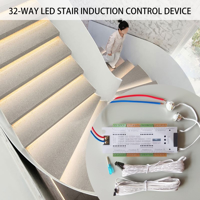 Yearninglife LED Motion Sensor, LED Motion Sensor Light Strip Stairs