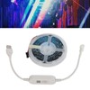 11.5ft LED Strip Light USB Power Supply Bluetooth Monitor Backlight