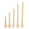 100Pcs Natural Wooden Golf Tees, Golfing Accessories for Men, Golf
