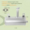 Exhaust Muffler Compatible with John Deere Lawn Tractor LT133 LT150