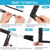 2Pcs Camper Handle Grip, RV Handrail Replacement, Easy Install RV