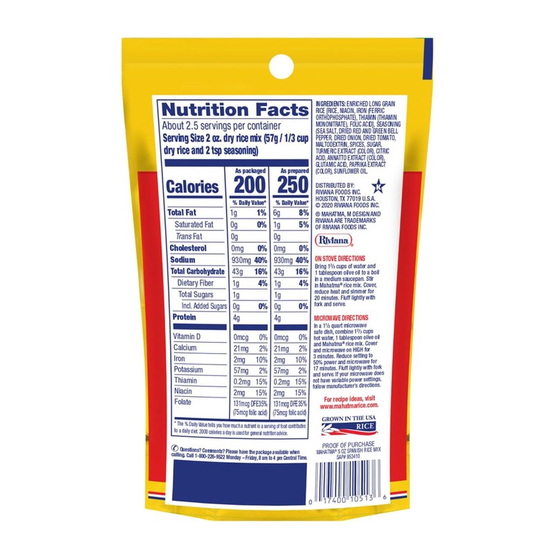 Mahatma Rice Spanish, 5 oz