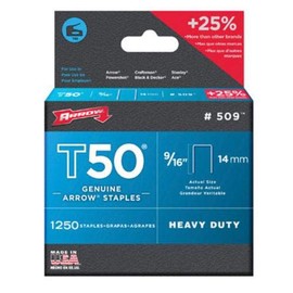 STAPLE 9/16"T-50 1250PK