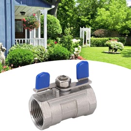3/4 Inch Ball Valve ,Wide Application DN20 Ball Valve ,Ball Valve Fitting ,Female Thread ,Full Port ,Stainless Steel Straight with Wing Nut Handle for