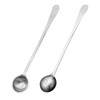 2 Pieces Olive Spoon, Slotted Spoon, Stainless Steel Spoon, Small