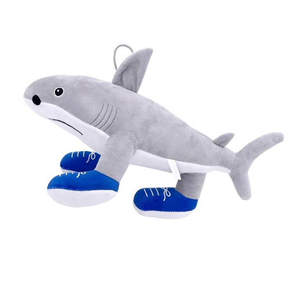 JOYEEENAT Tung Tung Tung Sahur Plush, Tralalero Shark Toy,Funny Italian