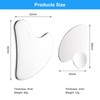 3 x Gua Sha Stone - Stainless Steel Gua Sha