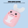 Children Electric Toothbrush Teeth Cleaning Massage UShape Waterproof Automatic Toothbrush(Pink