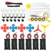 EUDAX 6 Set Rectangular Mini Electric 1.5-3V 24000RPM DC Motor