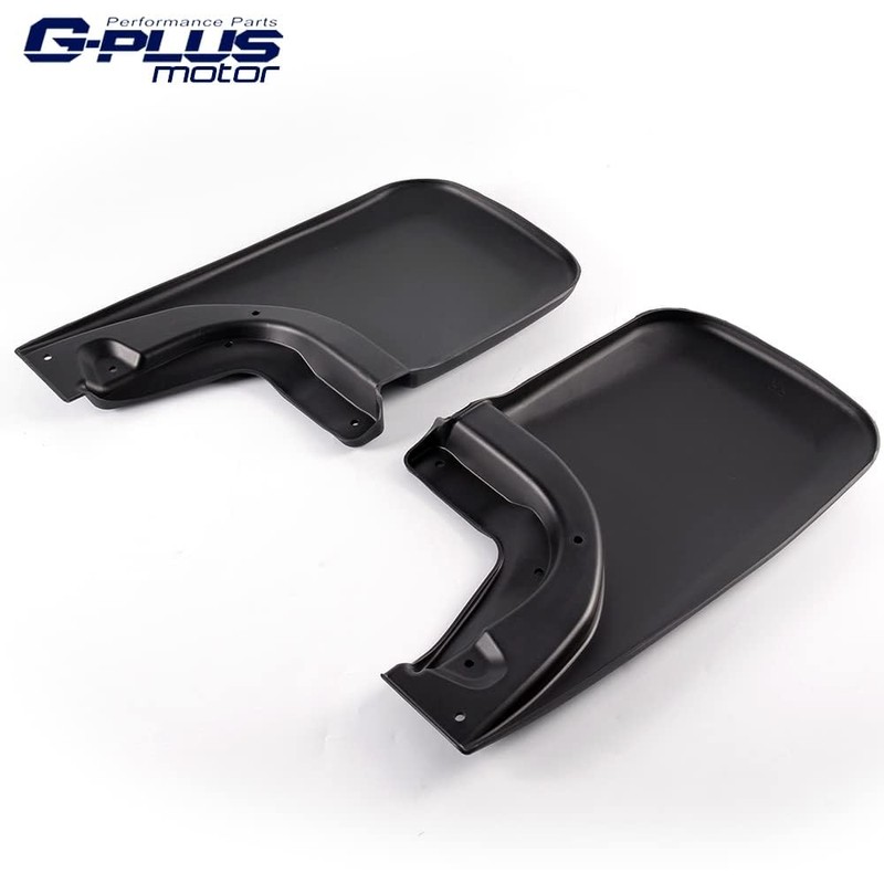 G-PLUS 2PCS Rear Heavy Duty Molded Mud Flaps, Compatible with