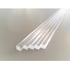 Acrylic Square Bar (0.2 inch (4 mm), Pack of 5,
