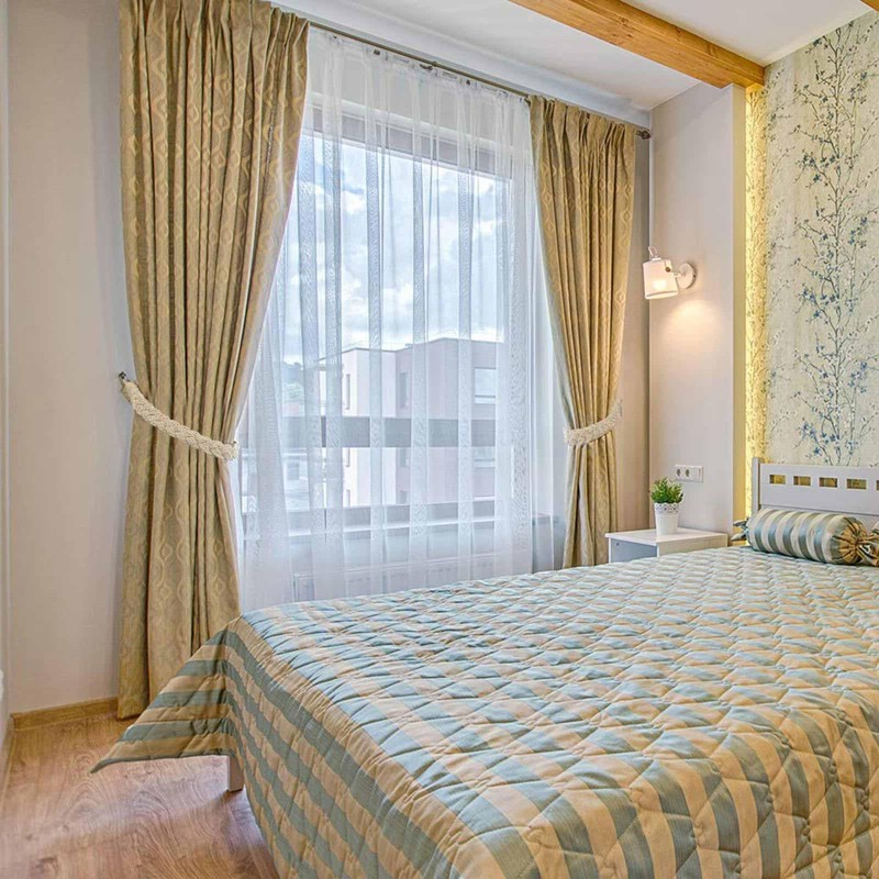 2 PCS Curtain Rope Tiebacks Natural Cotton Hand Knitting Curtains