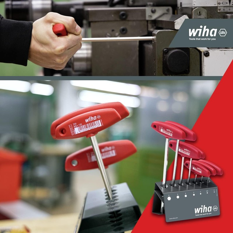 Wiha 334VB Hex Screwdriver Set with T-Spanner