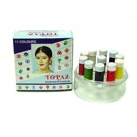 Liquid Kumkum Bindi: 11 Color 2gm Each