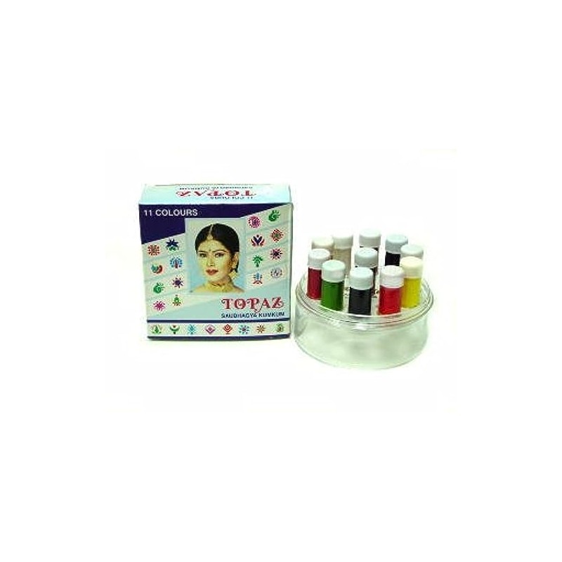 Liquid Kumkum Bindi: 11 Color 2gm Each